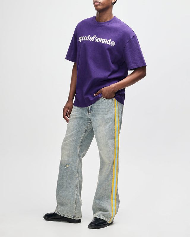 Velocity Tee - Violet Indigo