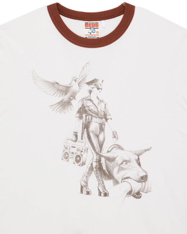 Beat Down Tee - Dirty White