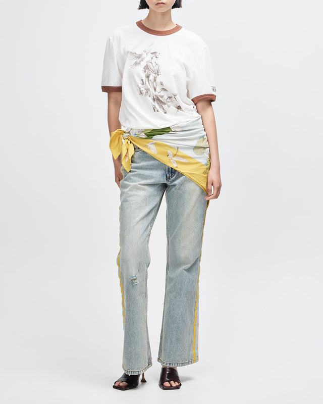 Beat Down Tee - Dirty White