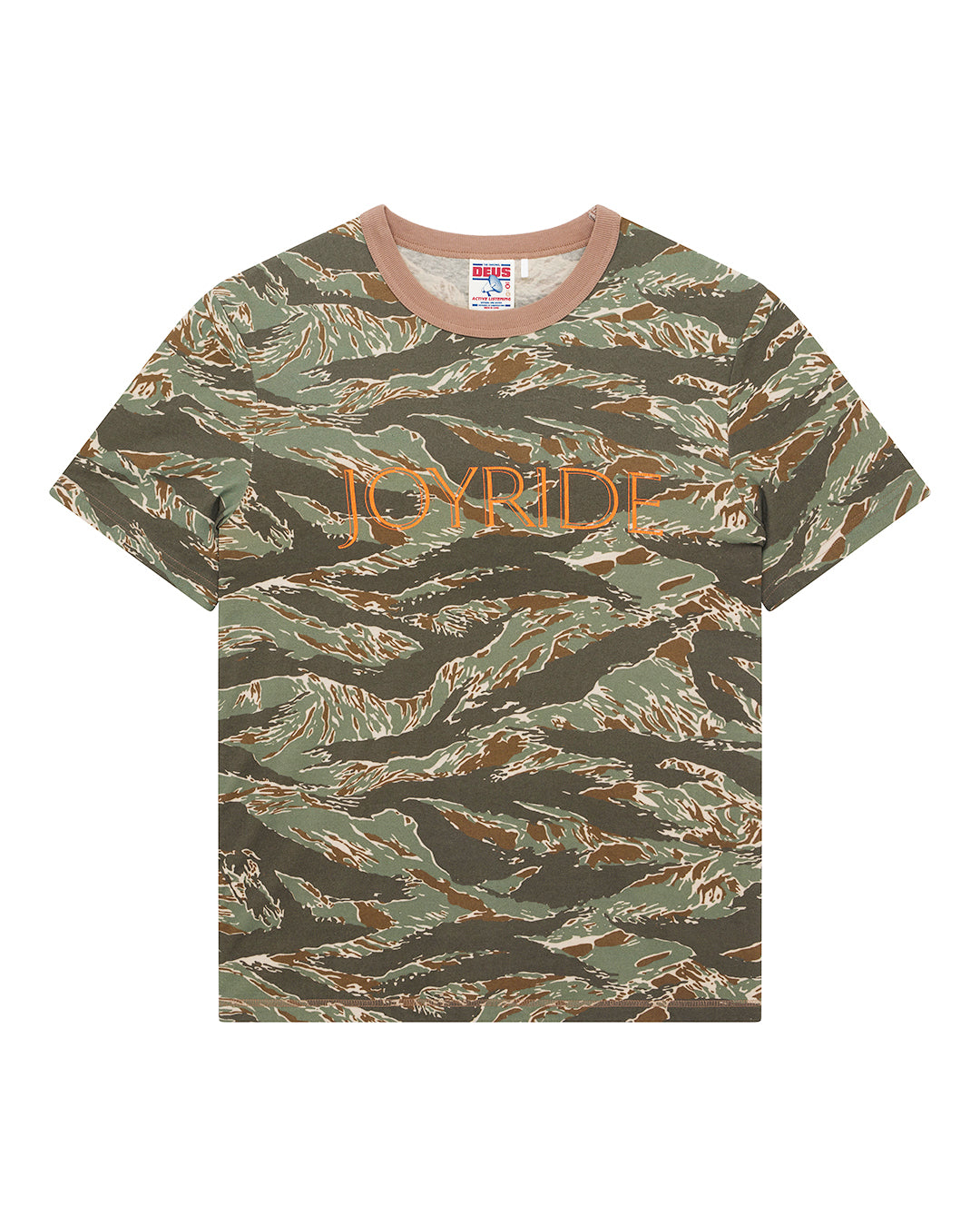 T-Shirts | Deus Ex Machina | Joyride Ringer Tee - Ground Cover