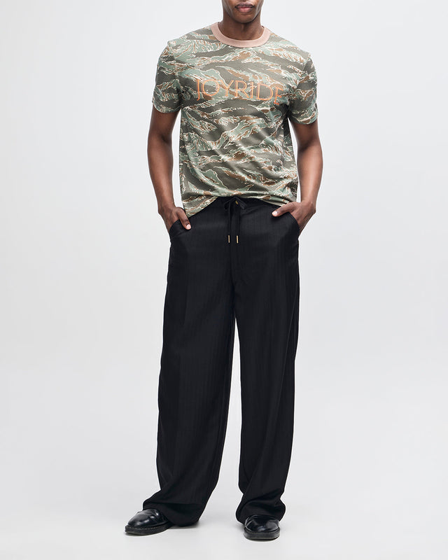 Joyride Ringer Tee - Ground Cover Green