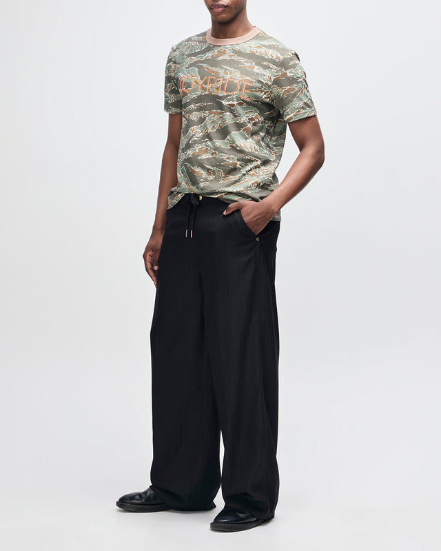 Joyride Ringer Tee - Ground Cover Green