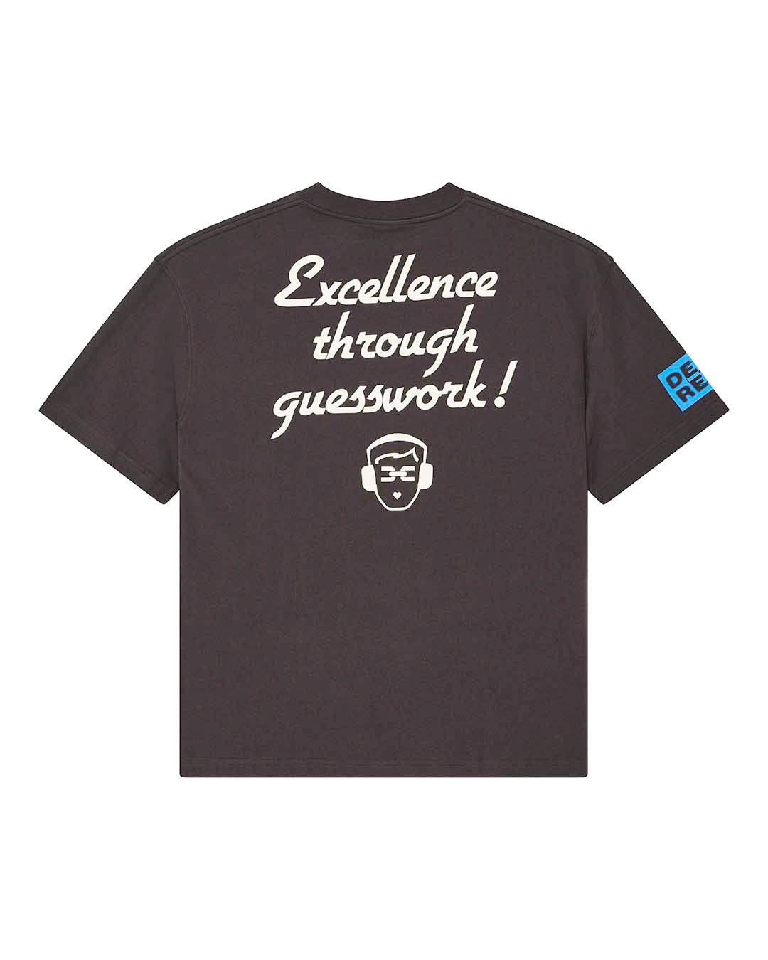 T-Shirts | Deus Ex Machina | Working Towards Tee - Anthracite