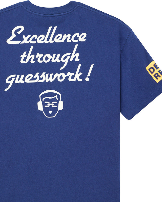 T-shirt Working Towards - Bleu Limoges