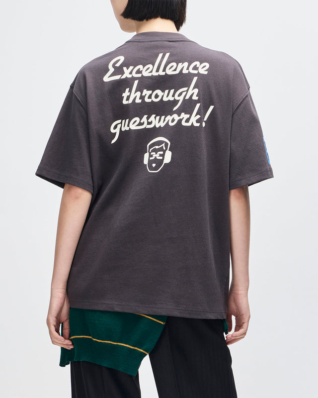 Vers un tee-shirt - Anthracite