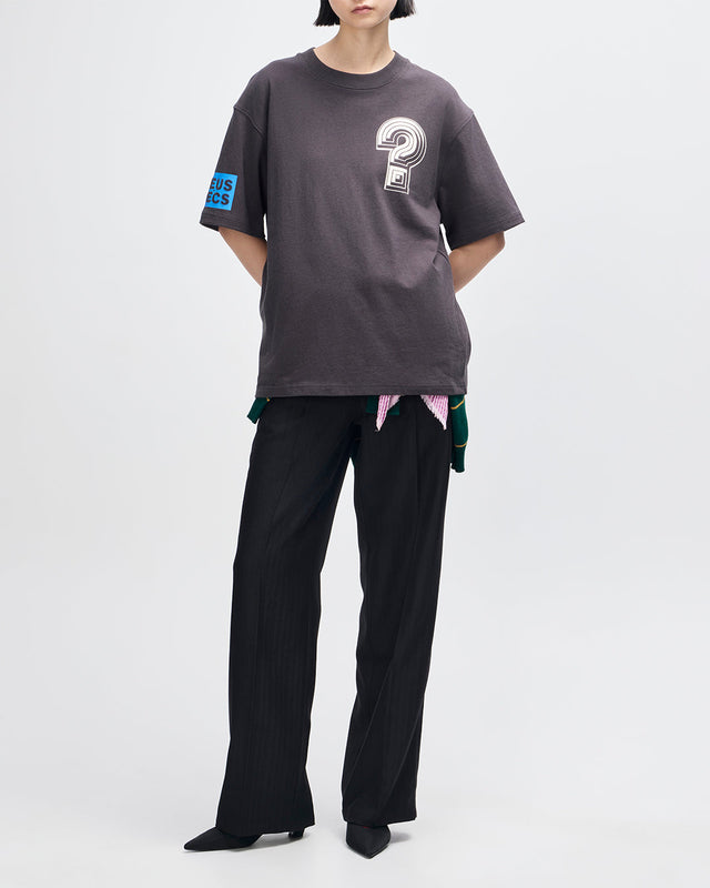 Vers un tee-shirt - Anthracite