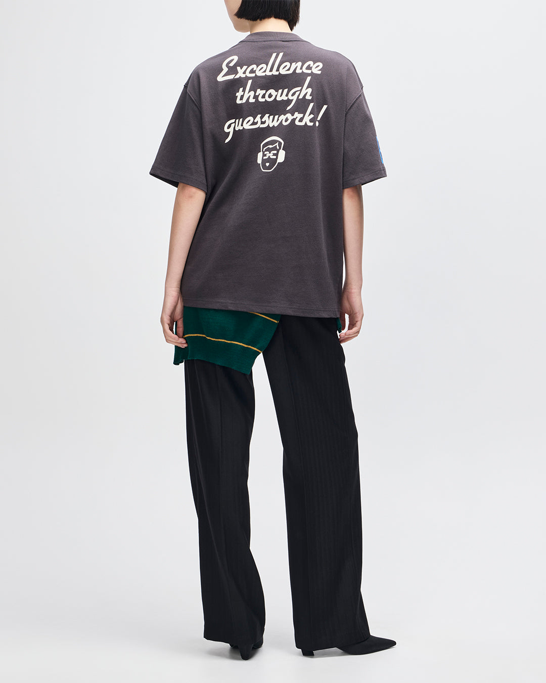T-Shirts | Deus Ex Machina | Working Towards Tee - Anthracite