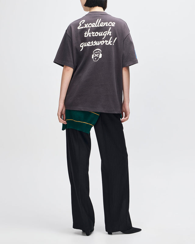 Vers un tee-shirt - Anthracite