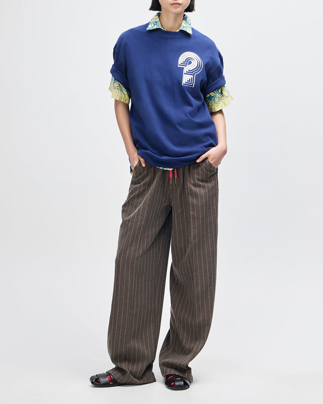 T-shirt Working Towards - Bleu Limoges