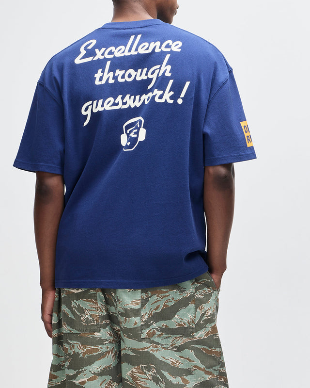 T-shirt Working Towards - Bleu Limoges
