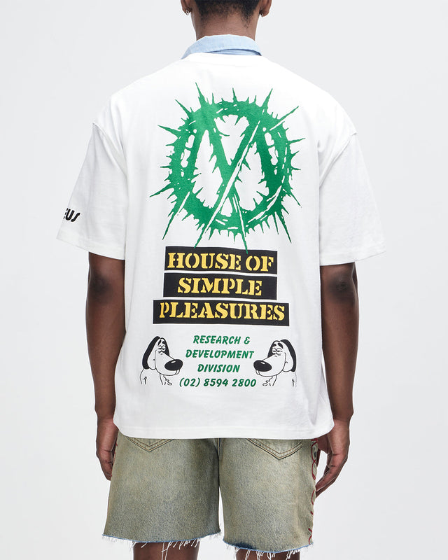 Office Musique Tee - Vintage White