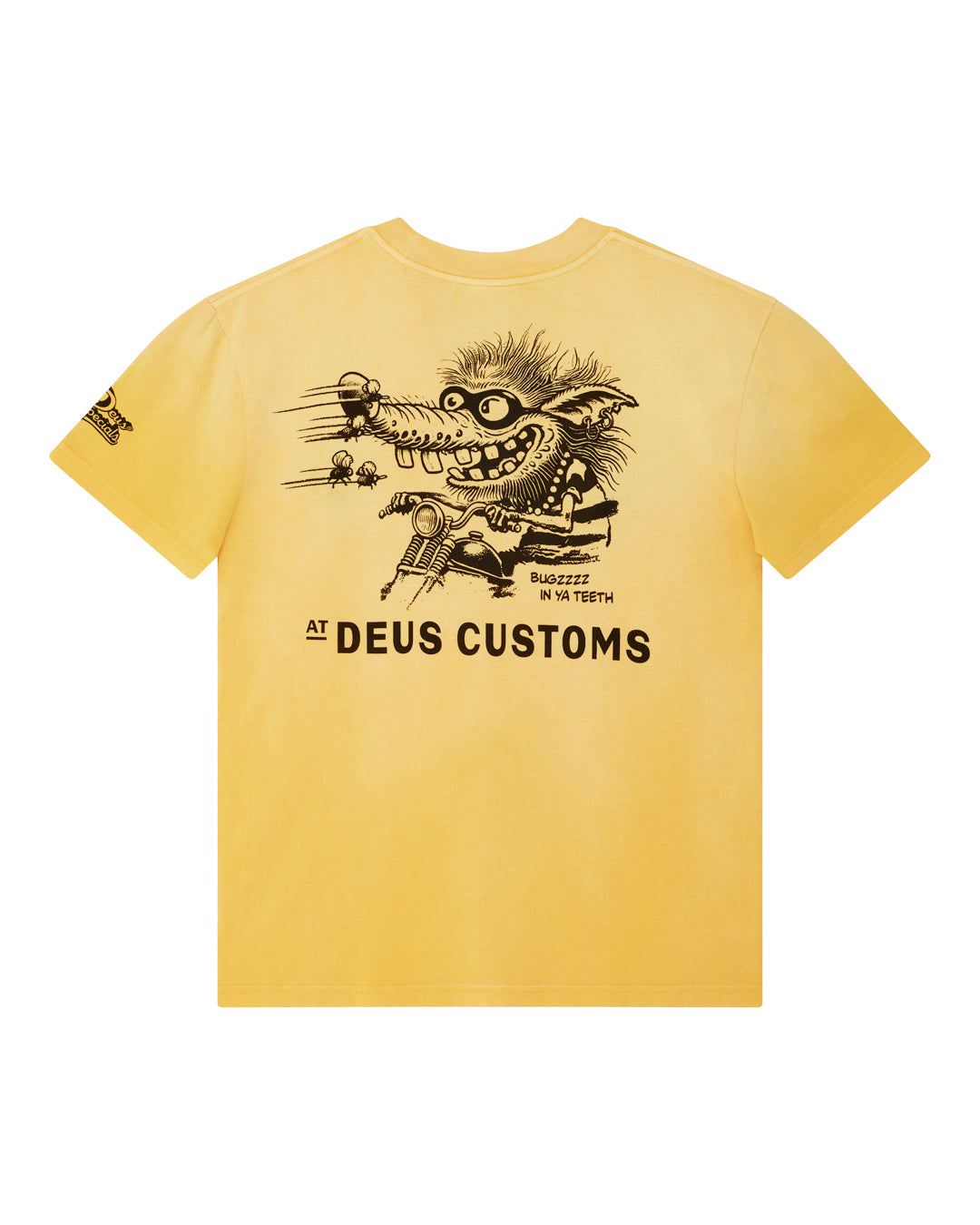 T-Shirts | Deus Ex Machina | Bugzzz Tee - Citrus Yellow – Deus Ex
