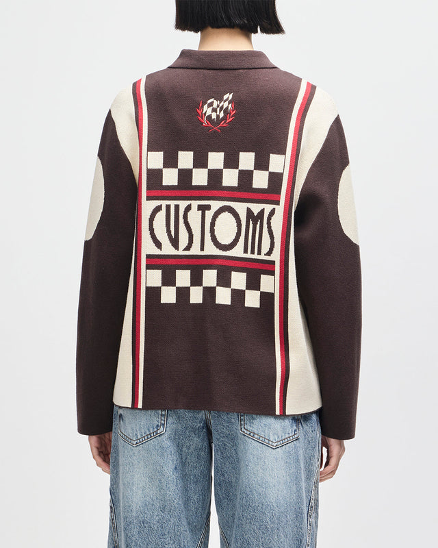 Monte Carlo Knit Cardigan - Java Brown