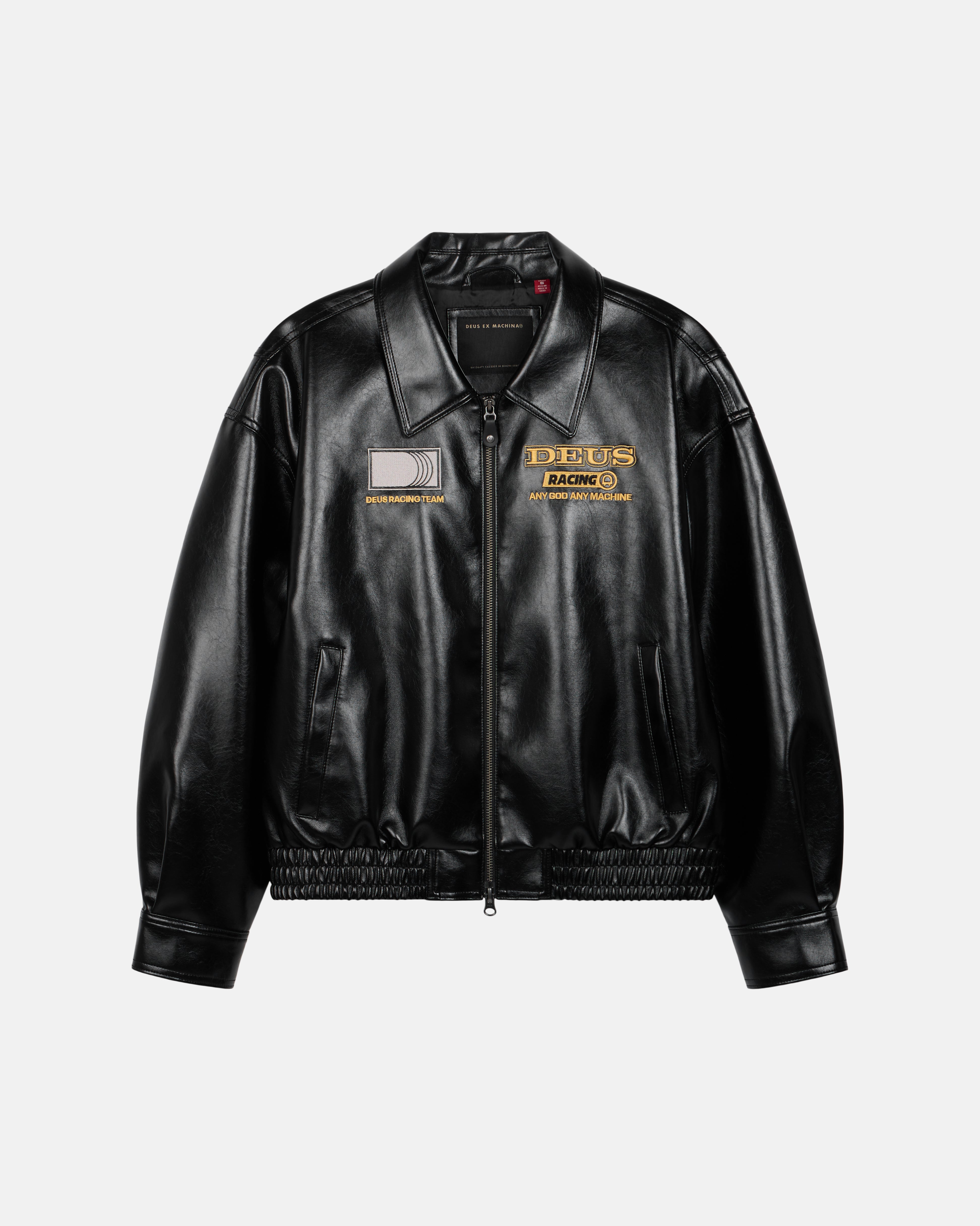 Jackets | Deus Ex Machina | W. Enduro Leather Jacket - Black