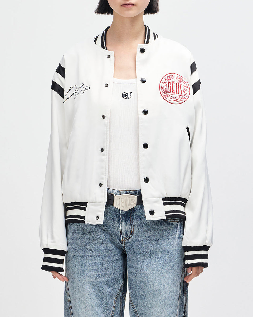 Jackets | Deus Ex Machina | Campion Del Mondo Jacket - Whisper White ...