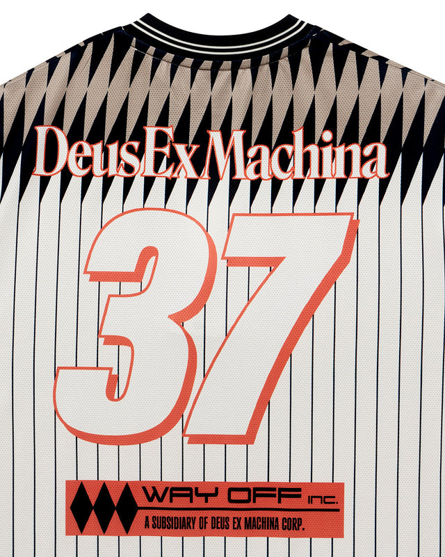 Arrii Moto Jersey - Flame Whisper White