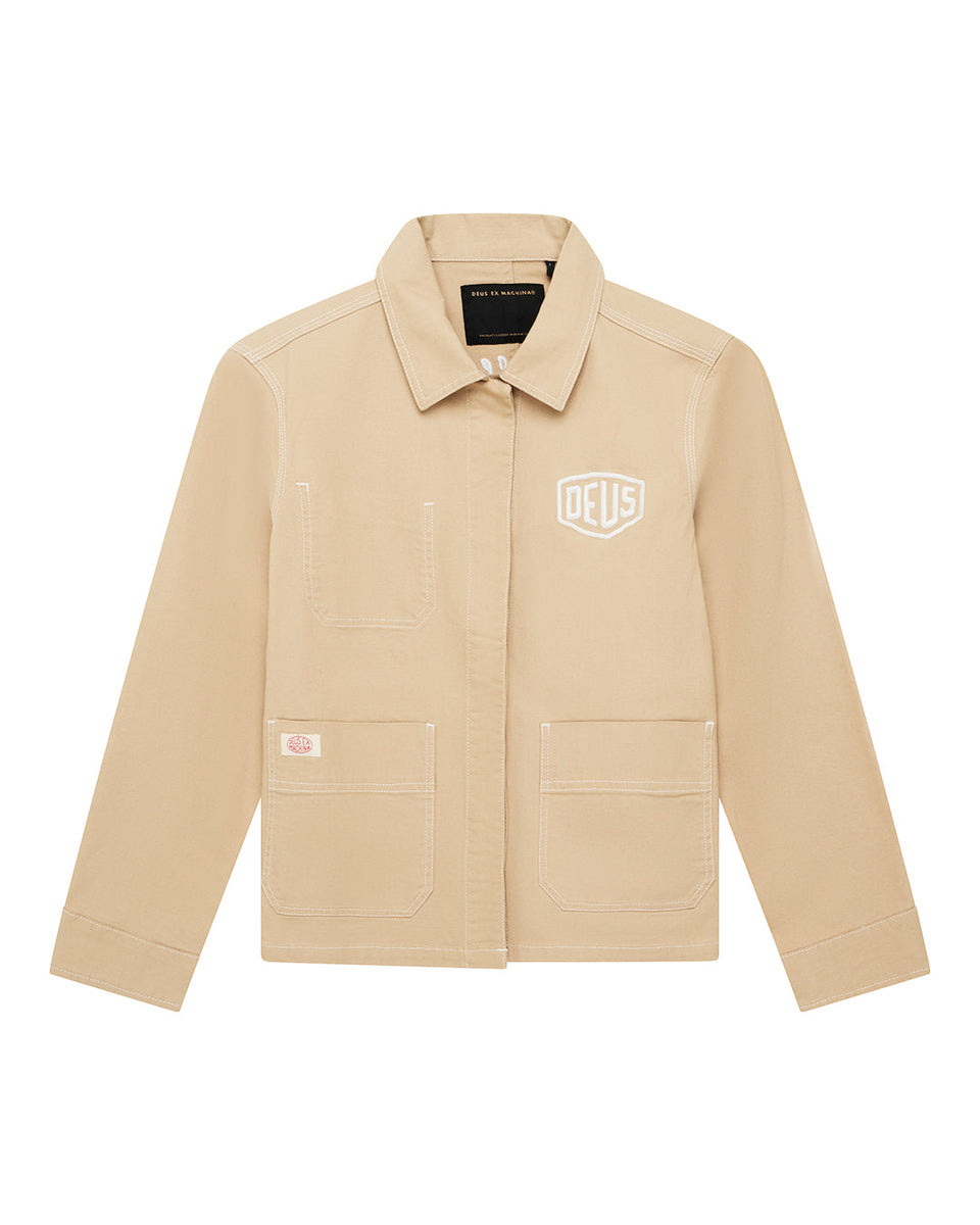 Vulkan Height Shirts | Deus Ex Machina | Vulkan Overshirt - Safari – Deus Ex Machina ...