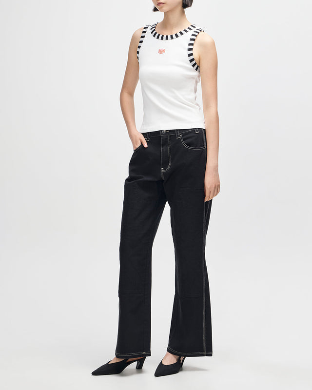 Rally Shield Tank - Antique White