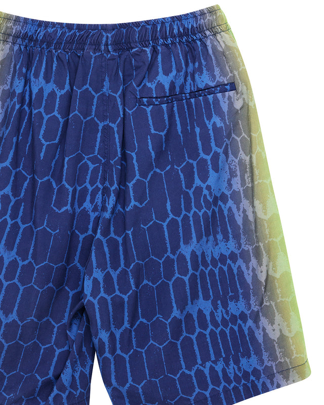 Rally Resort Short - Poseidon Blue