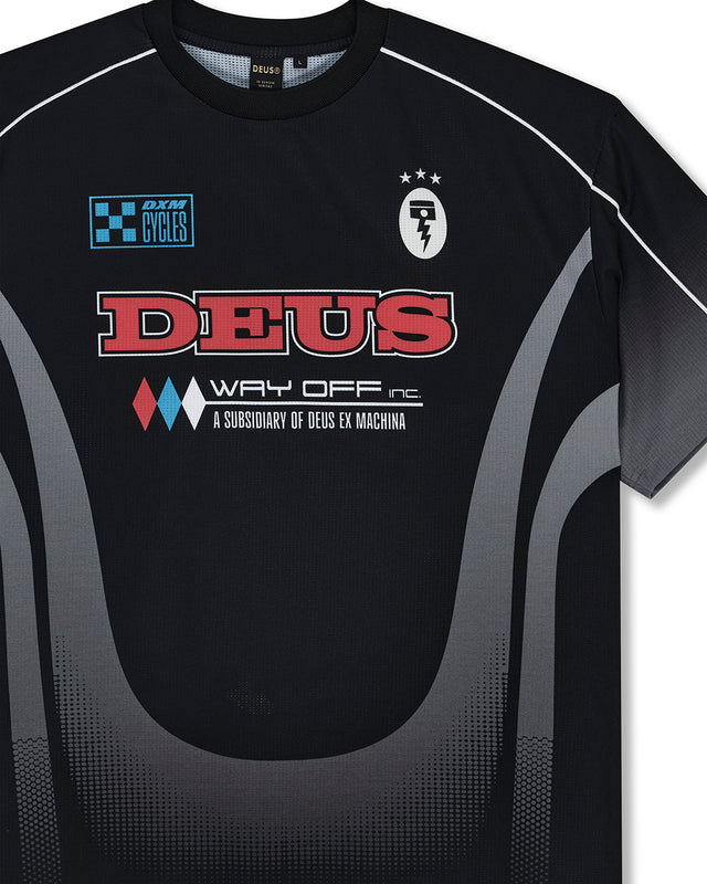 Maillot de moto Enduro SS - Noir