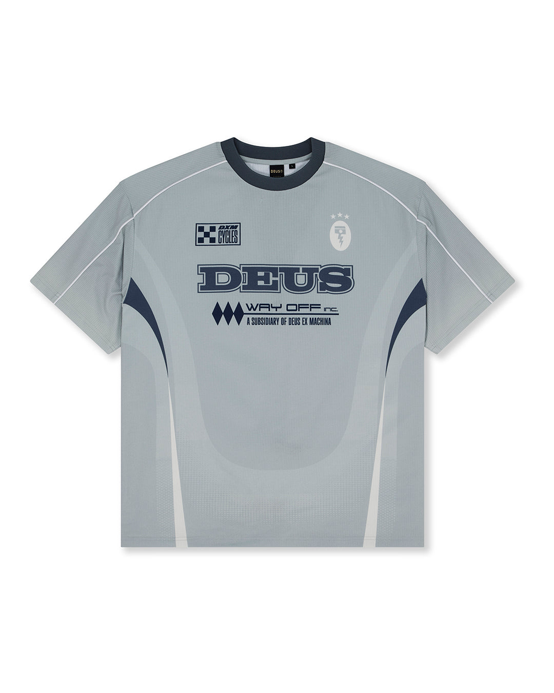 Moto Jerseys | Deus Ex Machina | Enduro Ss Moto Jersey - Grey
