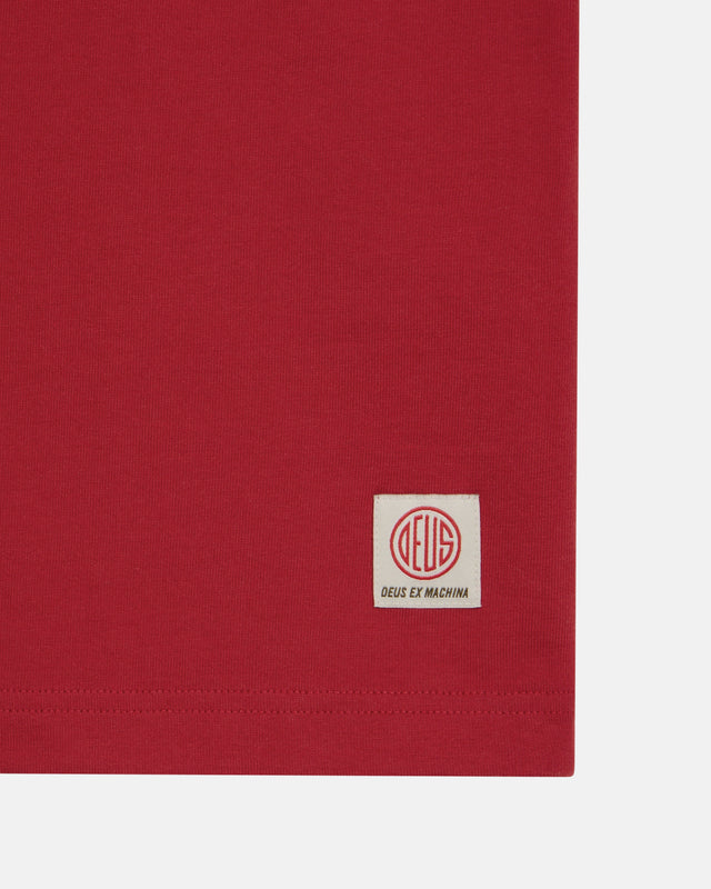 Camiseta de moto enduro - roja