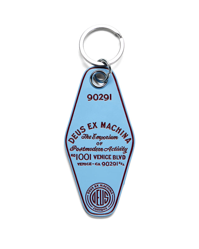 Venice Key Tag - Glacier Blue