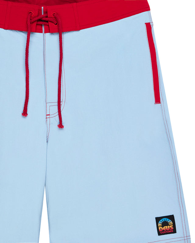Long Boardshort - Glacier Blue