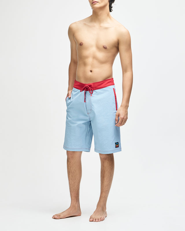 Long Boardshort - Glacier Blue