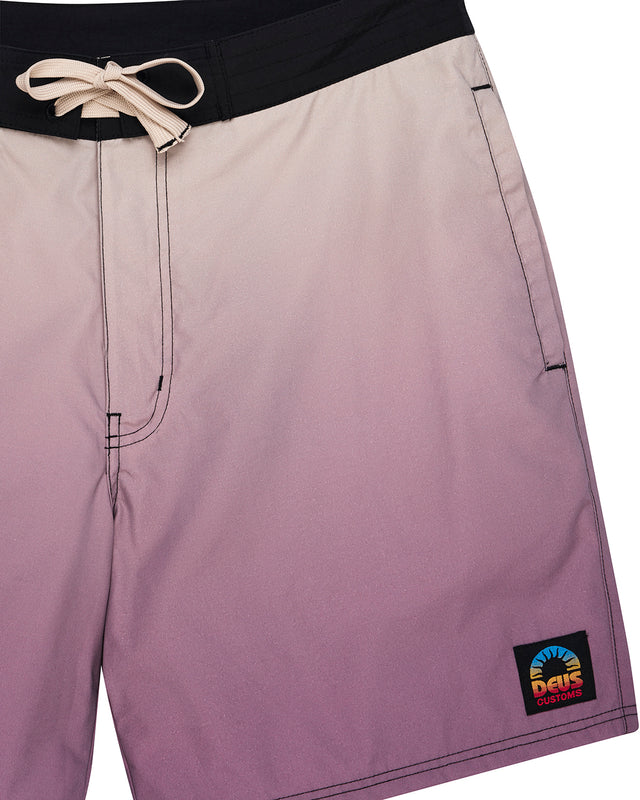 Aerial Boardshort - Grape Gradient