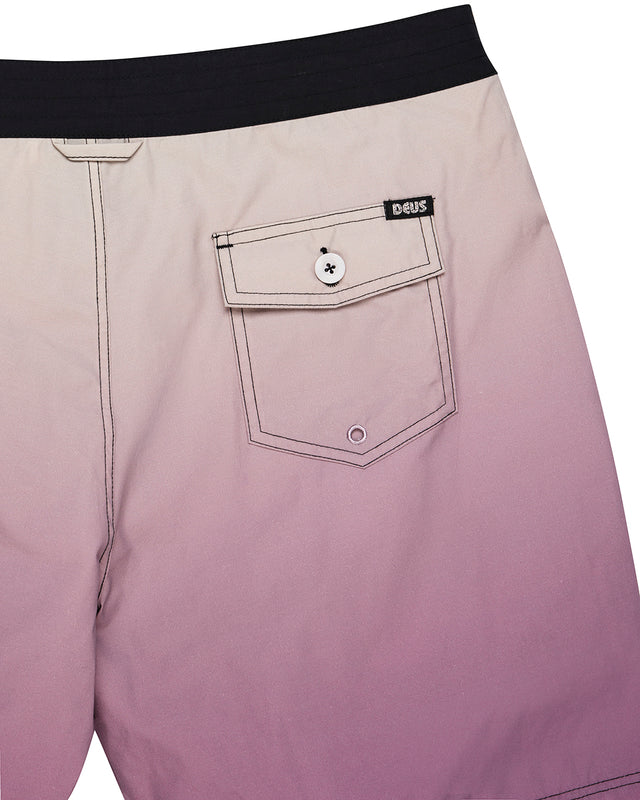 Aerial Boardshort - Grape Gradient