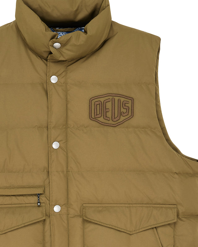 Carson Down Vest - Olive