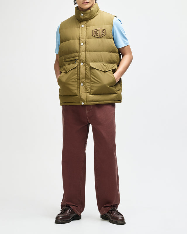 Carson Down Vest - Olive