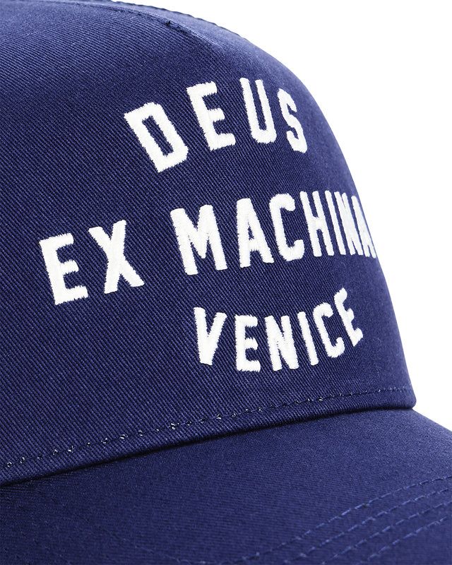 Venice Address Trucker - Mechanic Blue