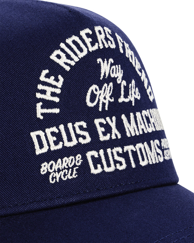Shook Ones Trucker - Mechanic Blue
