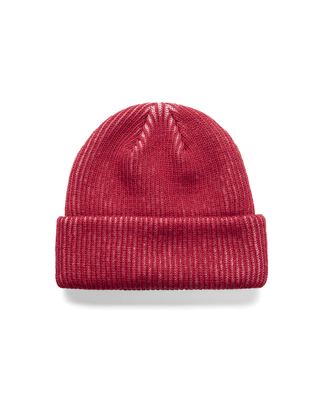 Melody 2-Tone Beanie - Cherry Red