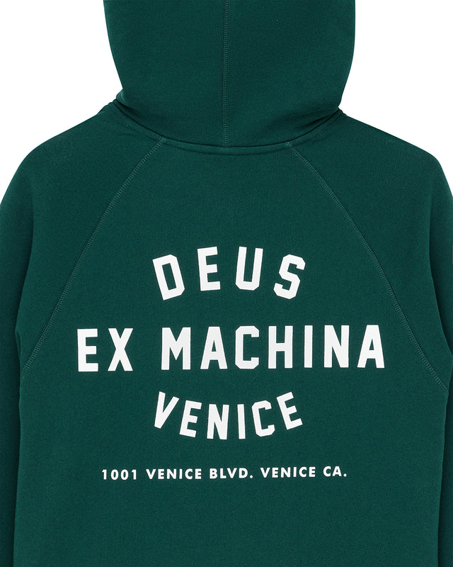 Venice Address Hoodie - Racing Green
