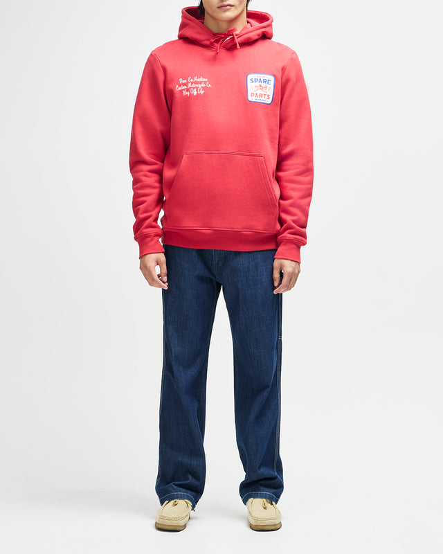 Mudflap Hoodie - Cherry Red