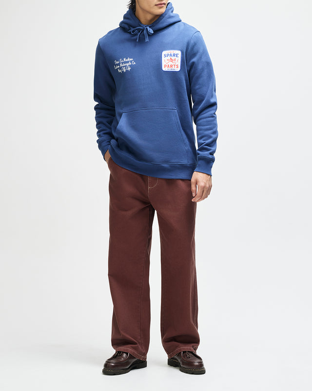 Mudflap Hoodie - Mechanic Blue
