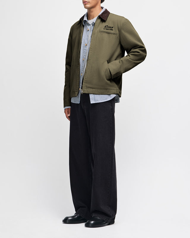 Address Workwear Jacket - Olive Green