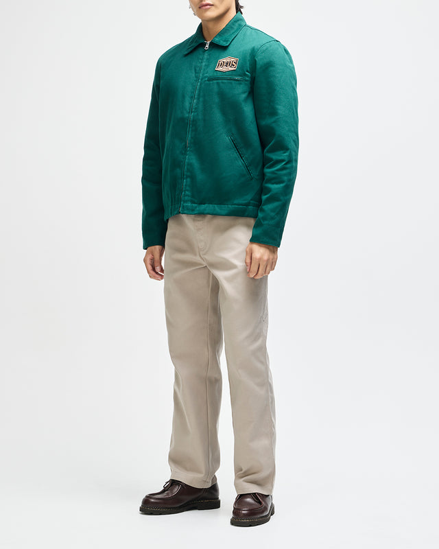 Earls Work Jacket - Racing Green