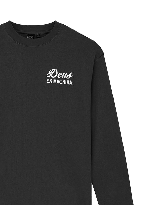 Harajuku Sign Ls Tee - Black