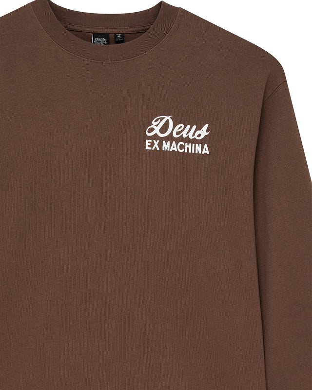 Harajuku Sign Ls Tee - Bison Brown