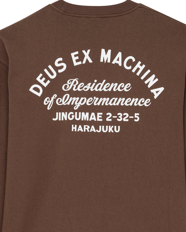 Harajuku Sign Ls Tee - Bison Brown