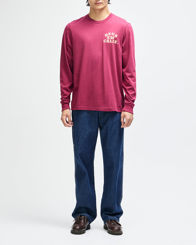 Quick Strike LS Tee - Burgundy