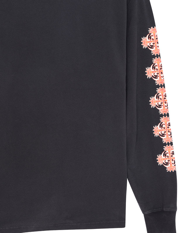 Swivel Ls Tee - Anthracite Grey