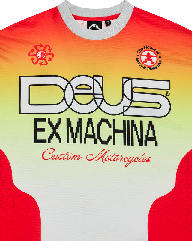Manhole Moto Jersey - White
