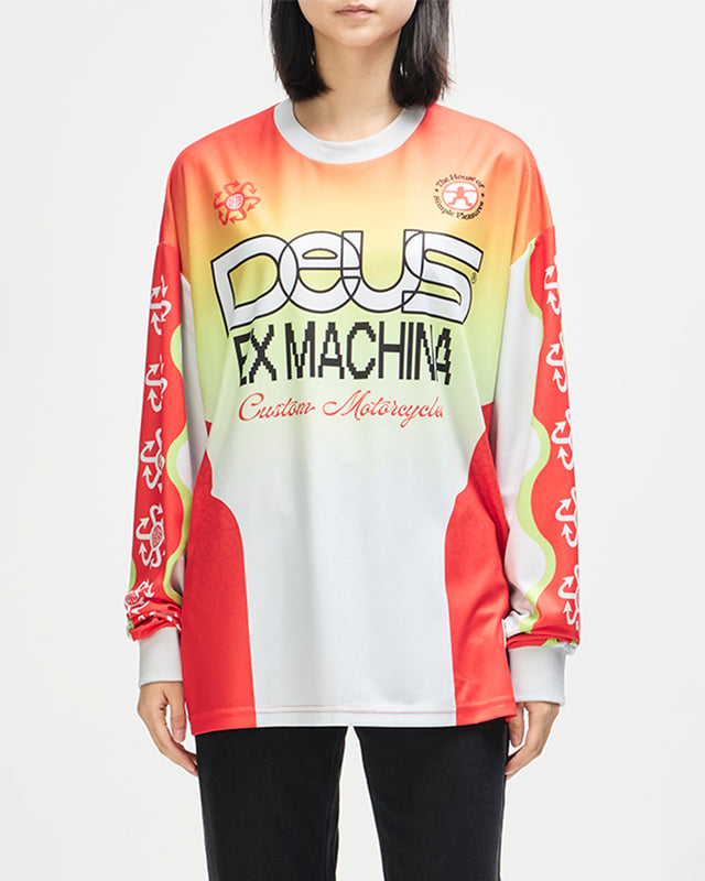 Manhole Moto Jersey - White