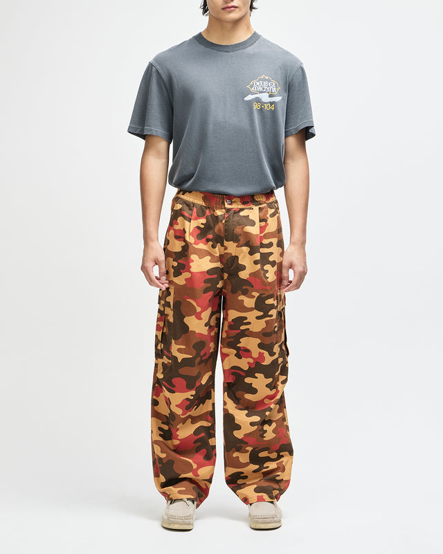 Ombre Cargo Pant - Rust Camo