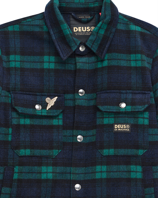 Maxwell Check Shirt - Green Check